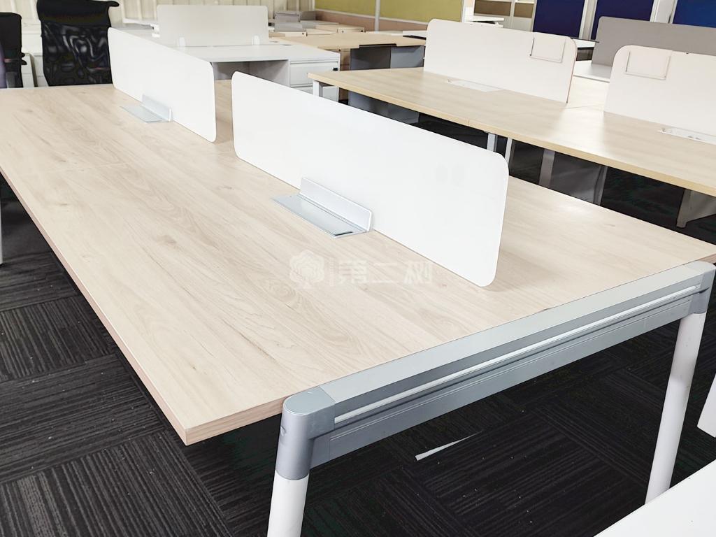 国产二手开放式工位员工办公桌电脑桌职员桌椅