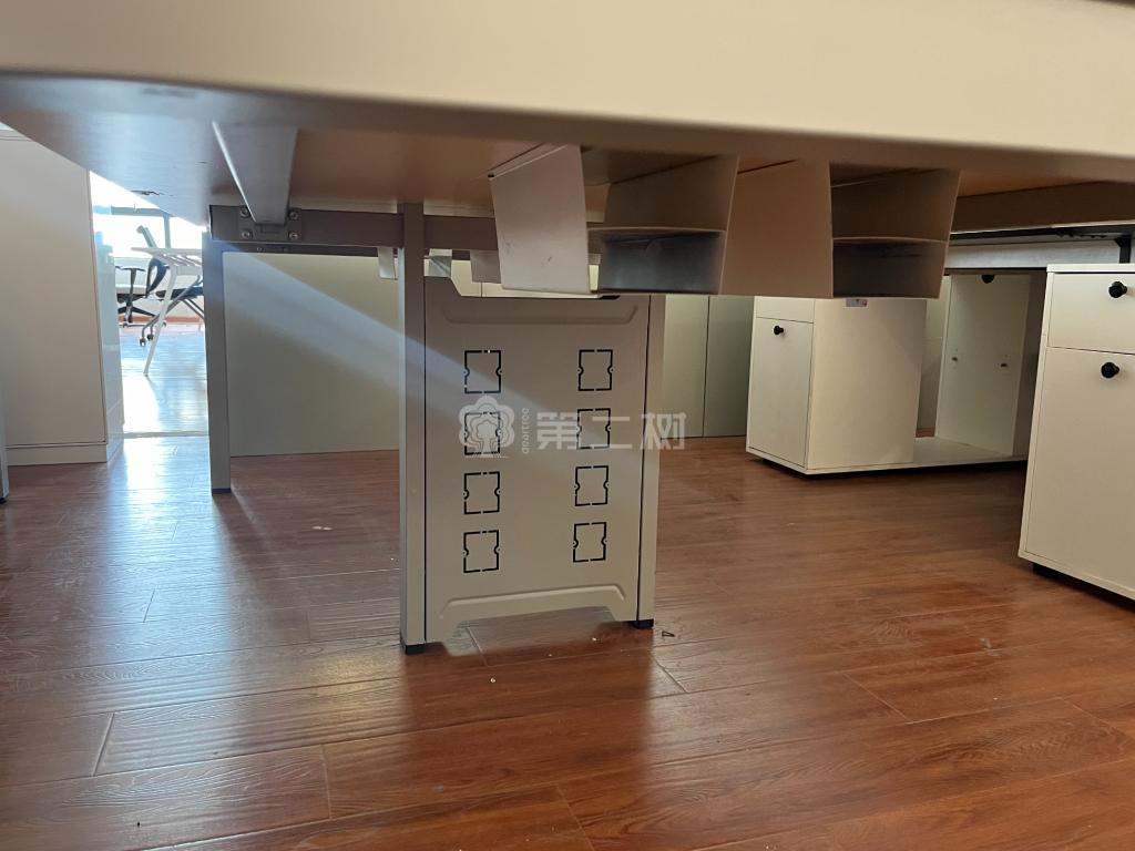 9成新二手开放式工位员工办公桌电脑桌职员桌直条桌