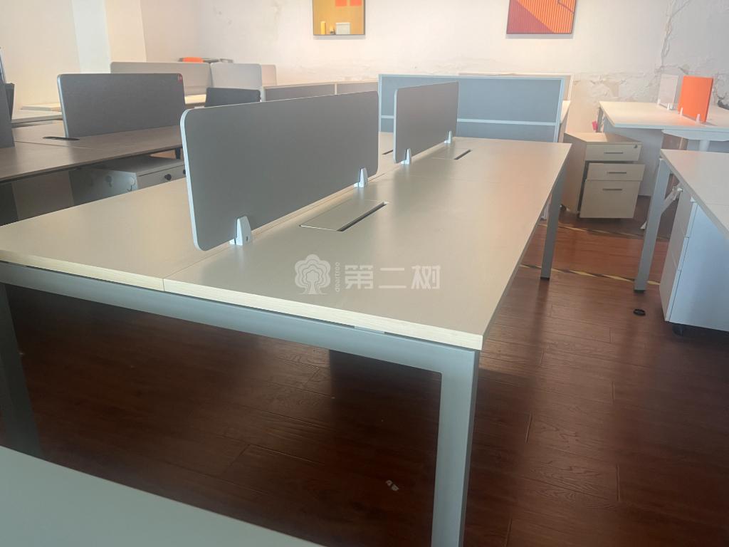 9成新二手开放式工位员工办公桌电脑桌职员桌直条桌