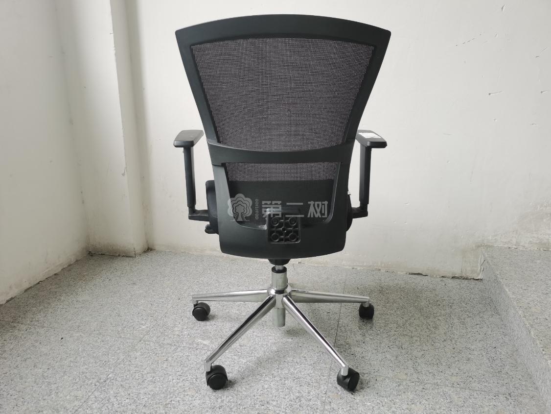 黑色网布二手办公椅电脑椅职员椅转椅会议椅座椅