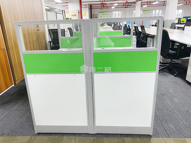 高屏风二手职员桌办公桌员工工位电脑桌屏风卡座