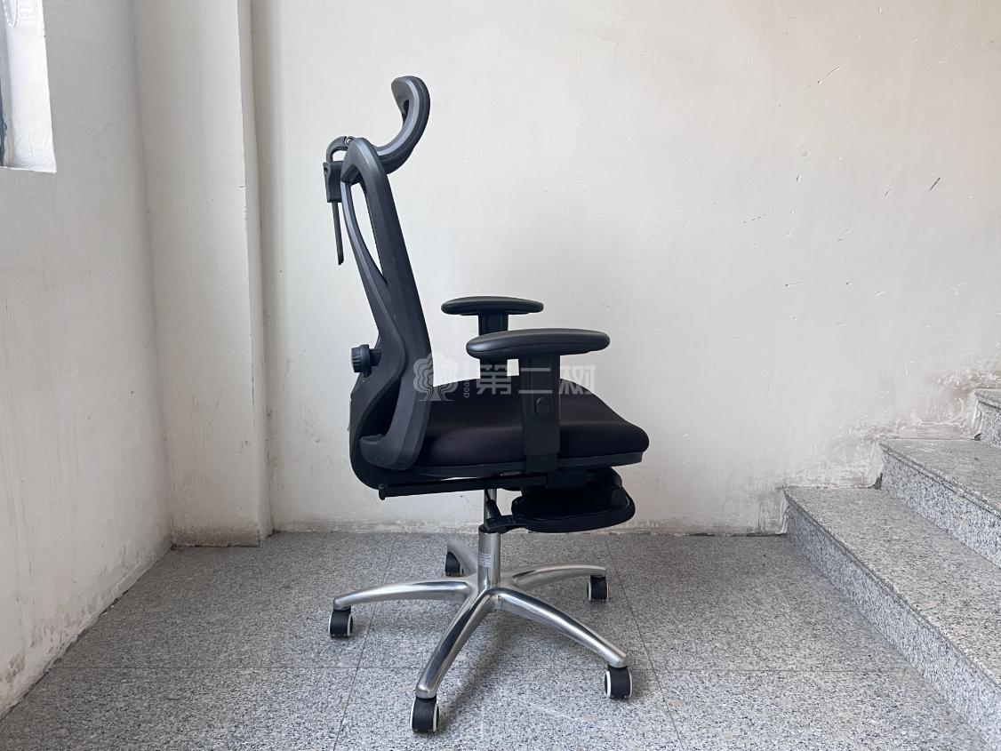 西昊二手网布人体工学椅转椅办公椅电脑椅职员椅黑色