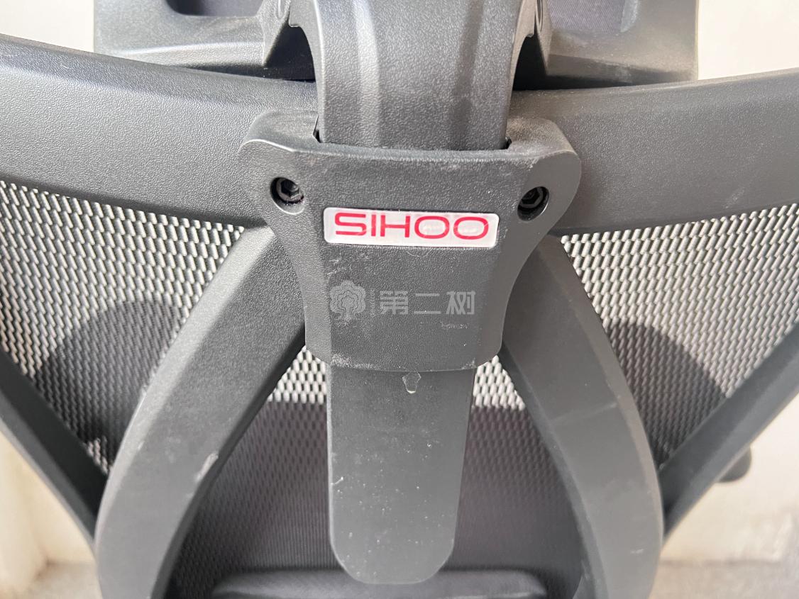 西昊二手网布人体工学椅转椅办公椅电脑椅职员椅黑色