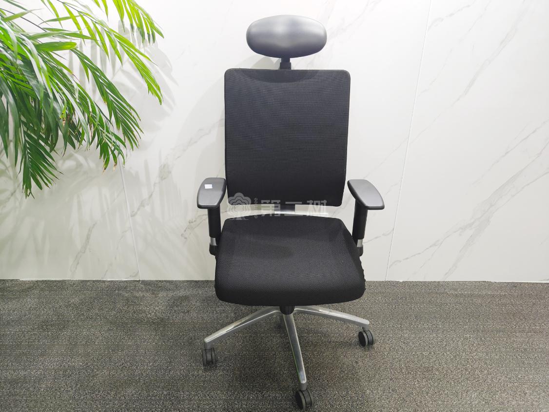 Novah/诺梵二手办公椅电脑椅布艺转椅职员椅带头枕椅子