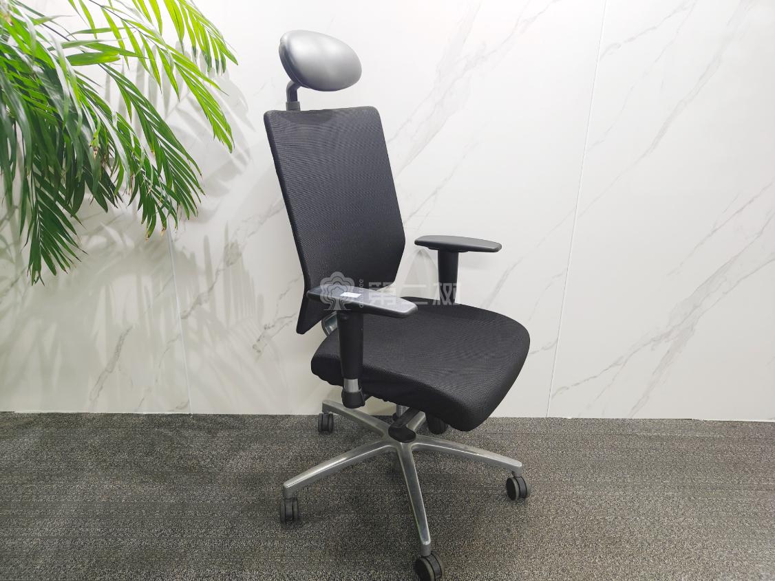 Novah/诺梵二手办公椅电脑椅布艺转椅职员椅带头枕椅子