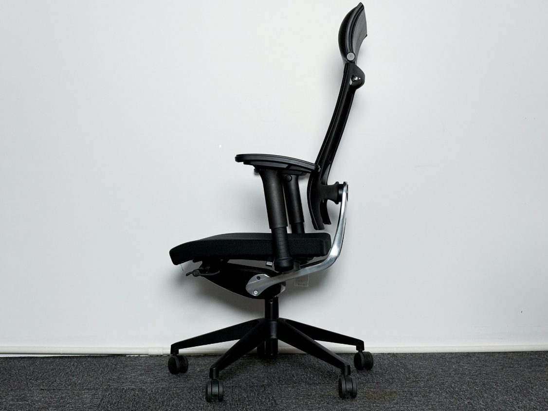 美时Lamex二手办公椅电脑椅职员椅带头枕椅子转椅