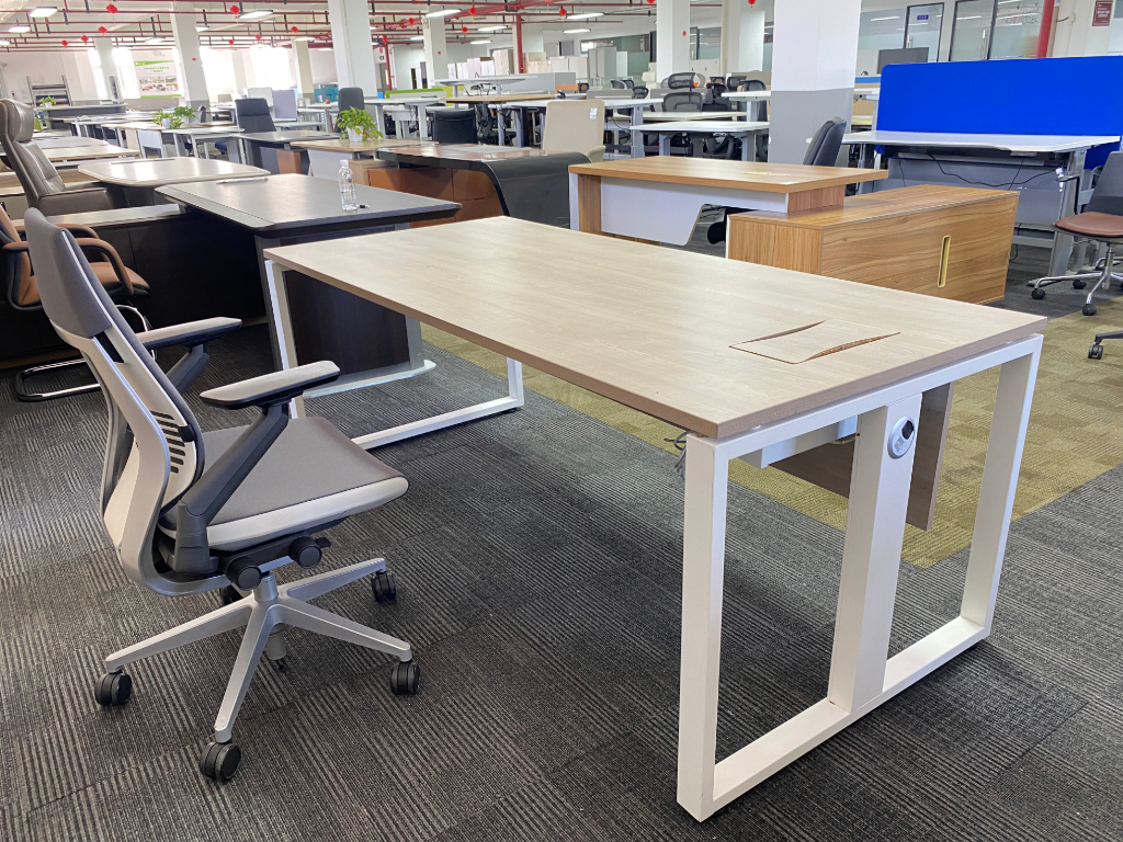 科誉二手老板桌班台经理桌主管办公桌电脑桌长条桌子