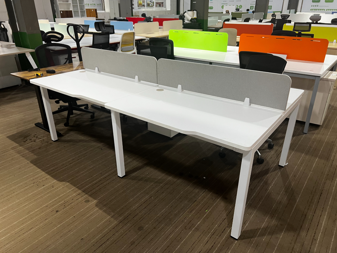 开放式二手办公桌职员桌员工工位屏风卡座电脑桌