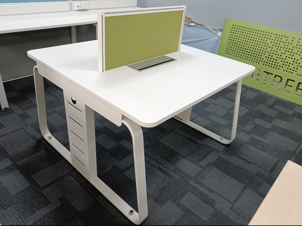 百利Vitctory二手办公桌屏风工位开放式电脑桌职员桌长条桌子