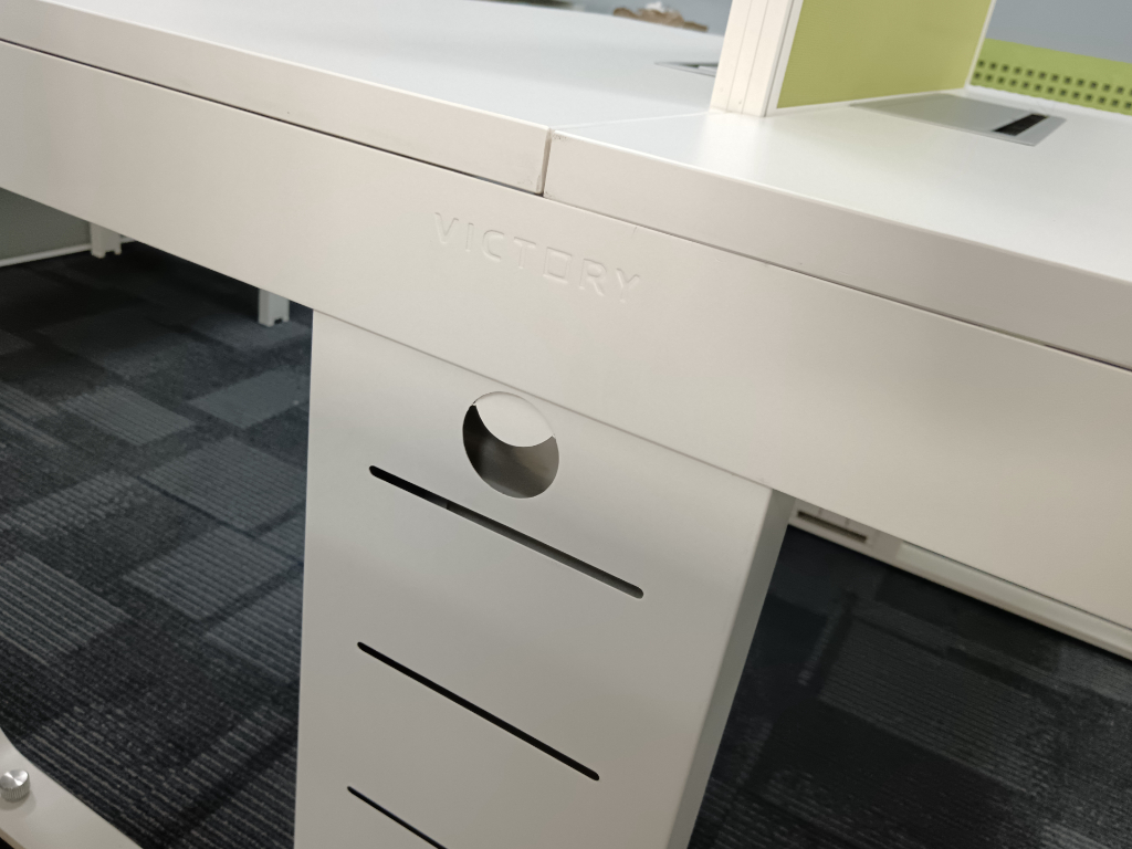 百利Vitctory二手办公桌屏风工位开放式电脑桌职员桌长条桌子