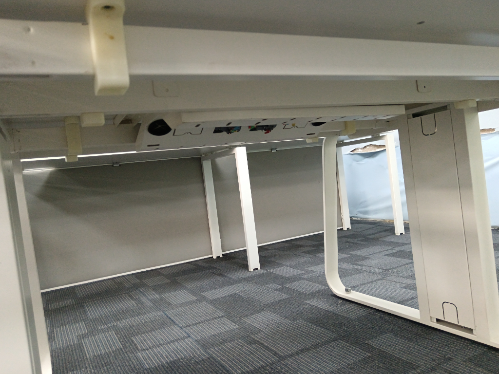 百利Vitctory二手办公桌屏风工位开放式电脑桌职员桌长条桌子