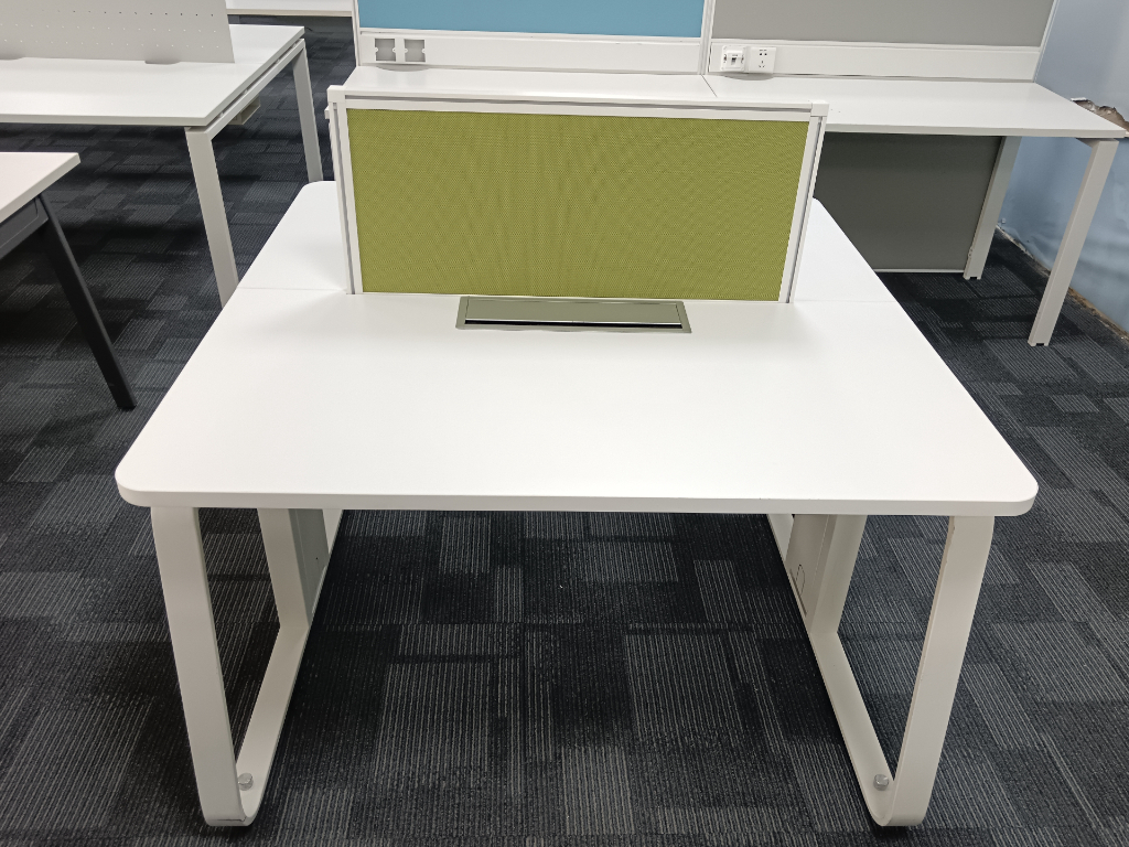 百利Vitctory二手办公桌屏风工位开放式电脑桌职员桌长条桌子