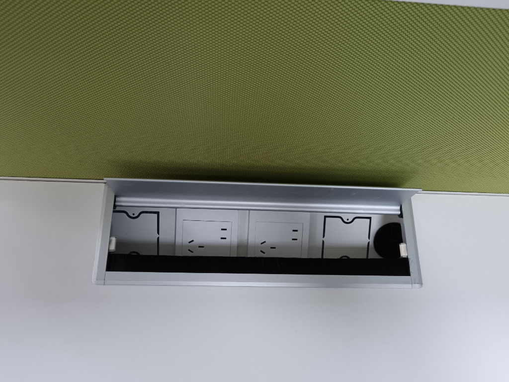 百利Vitctory二手办公桌屏风工位开放式电脑桌职员桌长条桌子