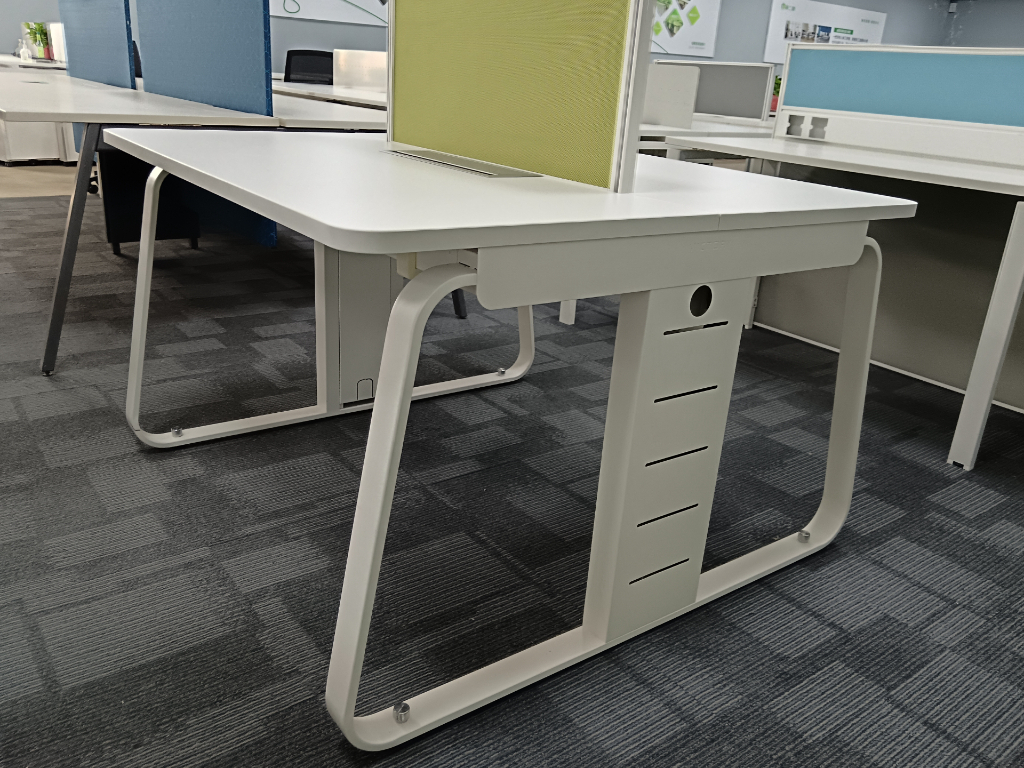 百利Vitctory二手办公桌屏风工位开放式电脑桌职员桌长条桌子