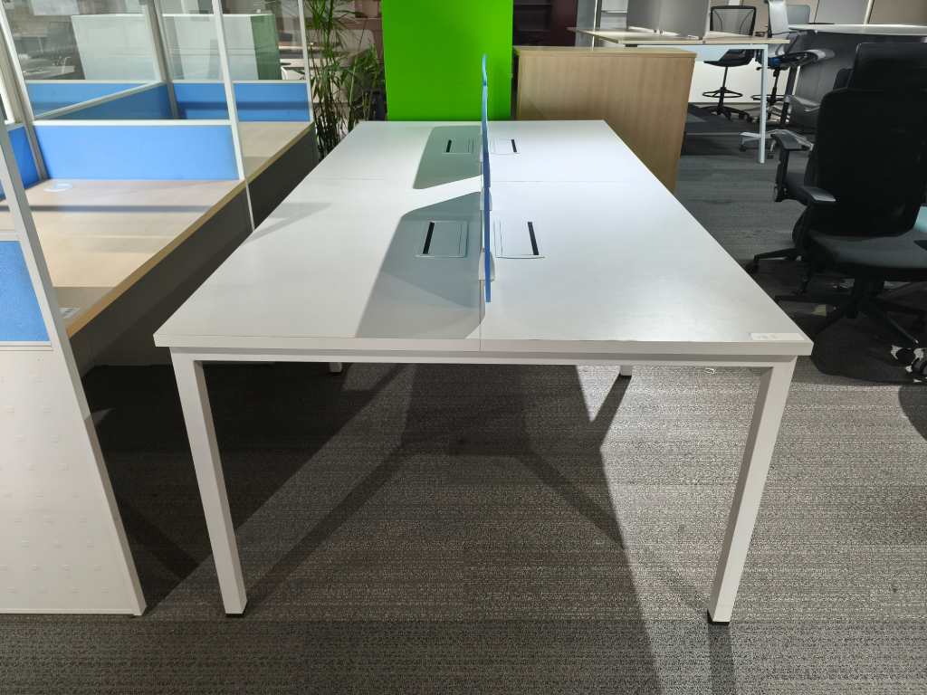 开放式二手员工工位开放式办公桌职员桌电脑桌4人6人桌子