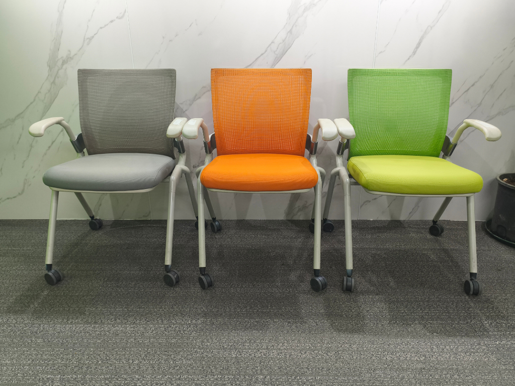 诺梵Novah二手四脚椅折叠椅会议椅培训椅可移动椅子