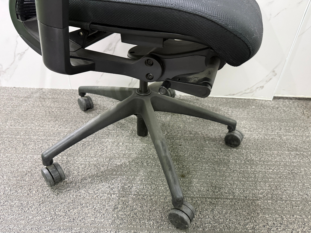 诺梵Novah二手办公椅员工椅布艺转椅电脑椅职员椅带头枕椅子