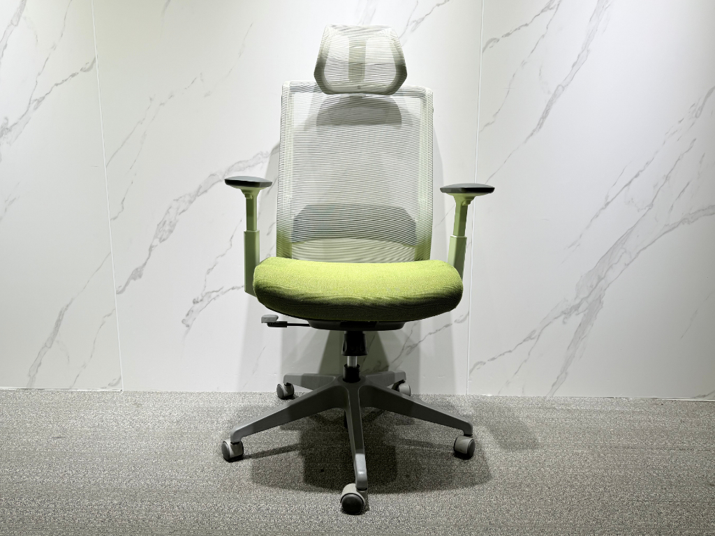 玛拉蒂二手办公椅电脑椅职员椅带头枕转椅座椅