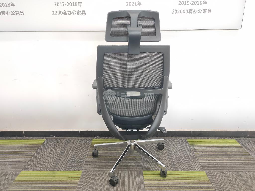 品牌网布二手办公椅电脑椅人体工学椅职员椅简约座椅带脚踏