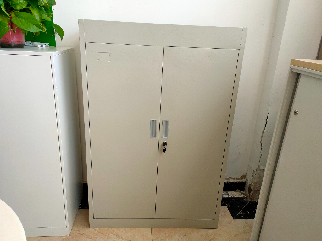 国产二手文件柜钢制花槽柜储物柜办公柜中柜双开门柜子