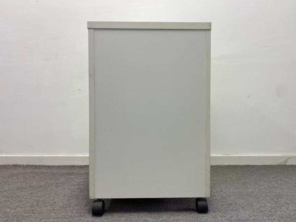 木质二手活动柜三抽小推柜可移动储物柜文件柜矮柜