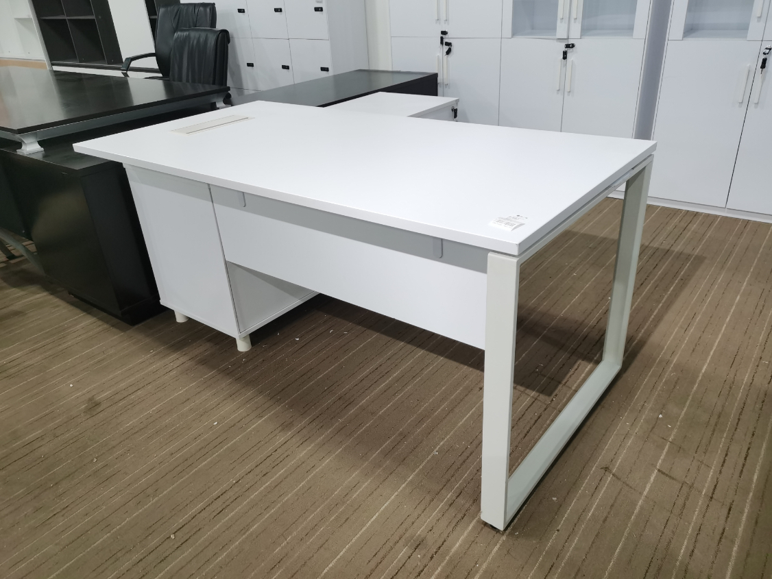 圣奥二手经理桌老板桌简约办公桌L型主管桌子