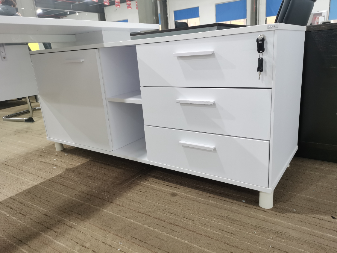 圣奥二手经理桌老板桌简约办公桌L型主管桌子