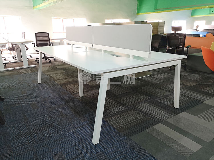 9成新开放式二手办公桌电脑桌职员桌二手员工屏风工位长条桌子