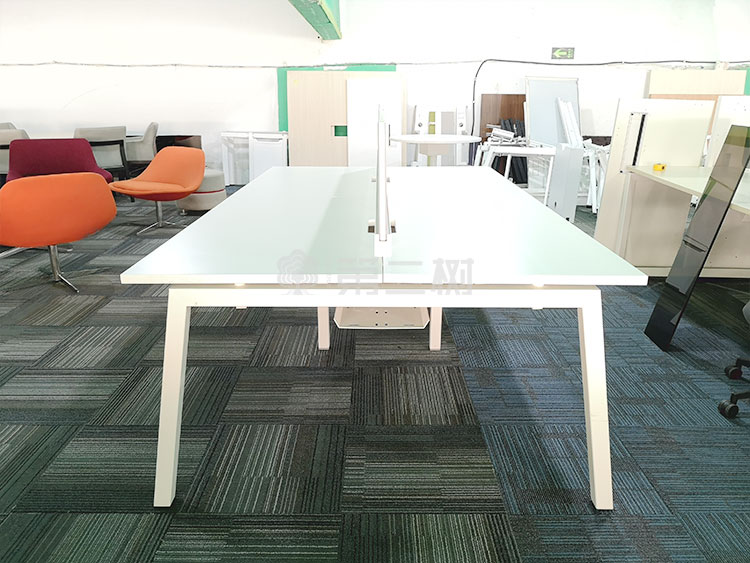 9成新开放式二手办公桌电脑桌职员桌二手员工屏风工位长条桌子